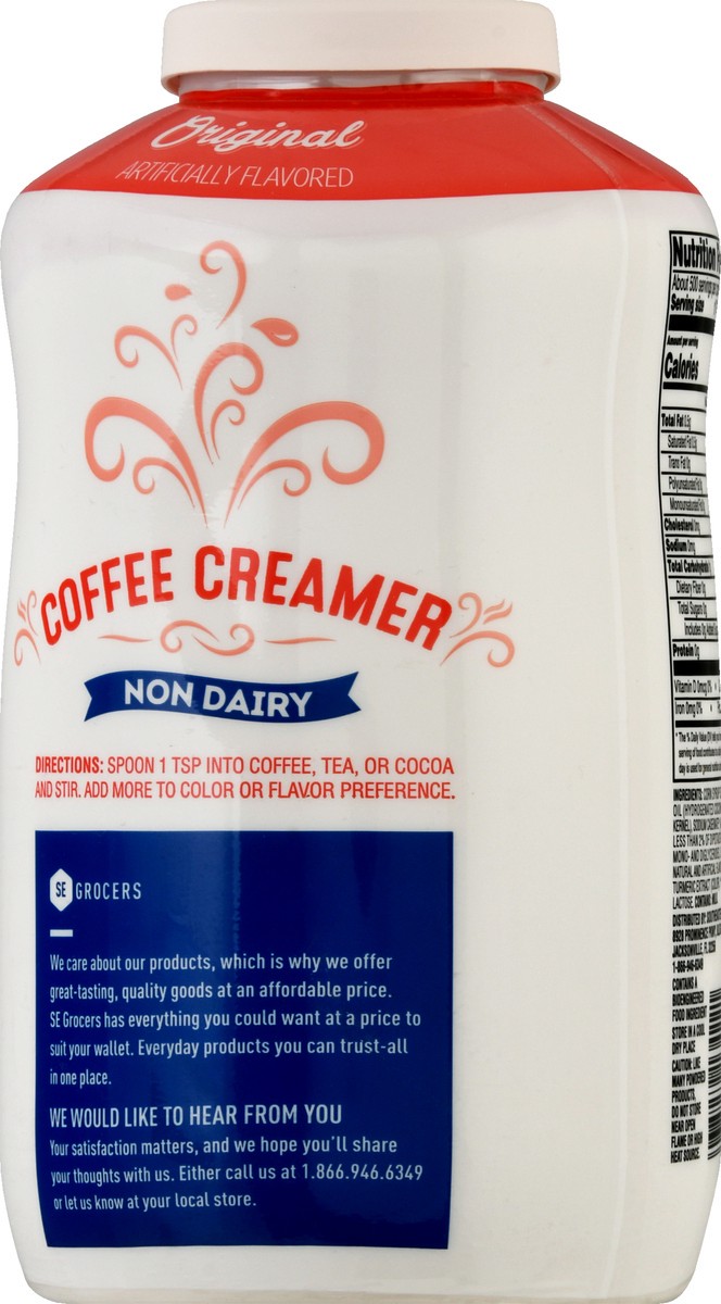 slide 6 of 12, SE Grocers Original Creamer- 35 oz, 35 oz