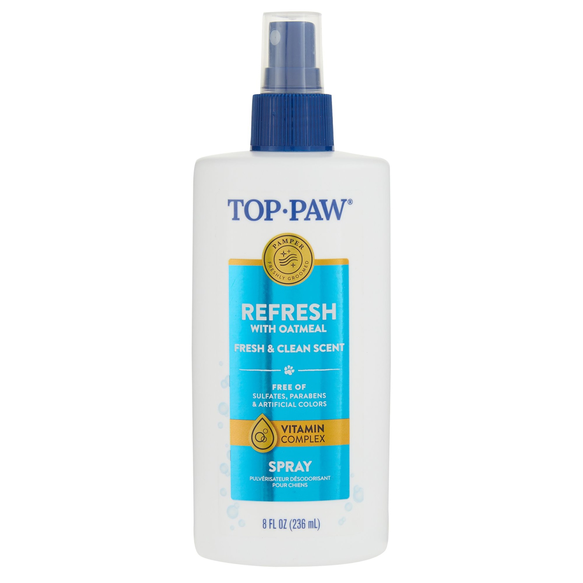 slide 1 of 1, Top Paw Refresh with Oatmeal Dog Spray - Fresh & Clean, 8 fl oz