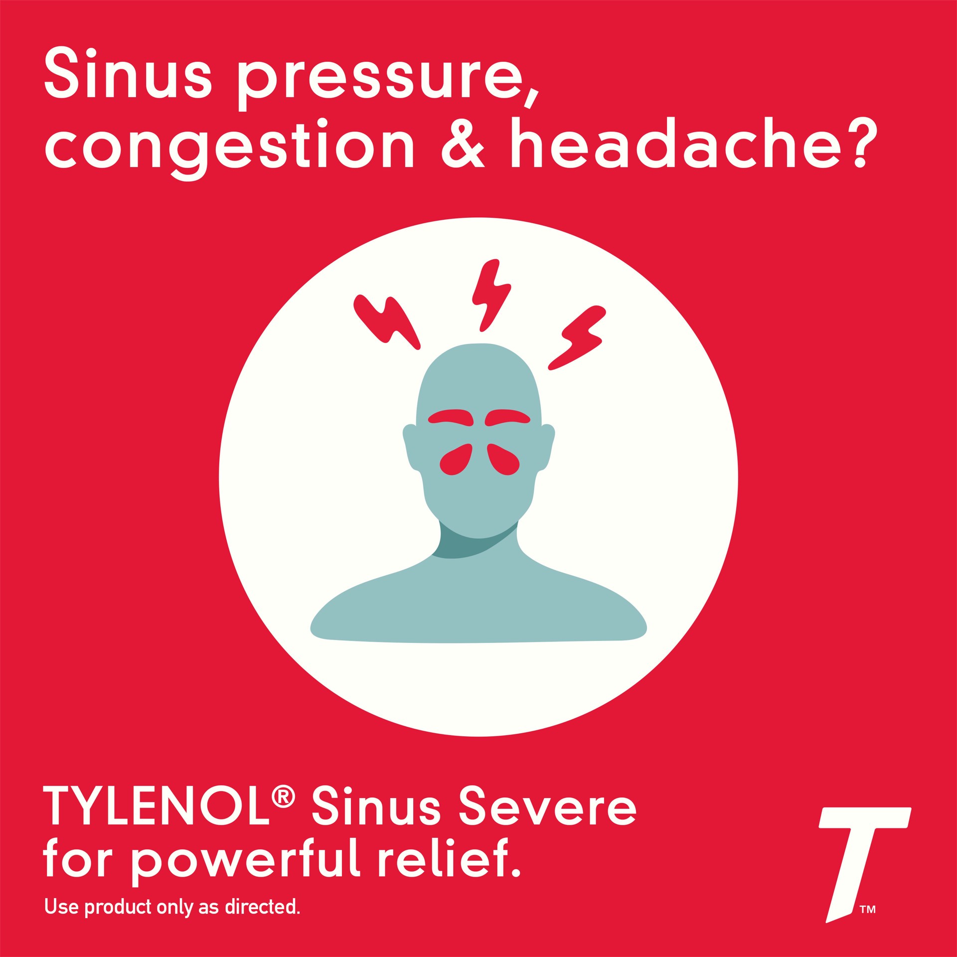 slide 5 of 9, Tylenol Sinus Severe Daytime Cold & Flu Relief Medicine Caplets, Non-Drowsy Pain Reliever, Fever Reducer Expectorant & Decongestant, Acetaminophen, Guaifenesin & Phenylephrine HCl, 24 ct, 24 ct
