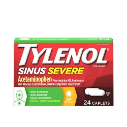 Tylenol Sinus & Chest Severe Congestion And Pain Relief Daytime Caplets