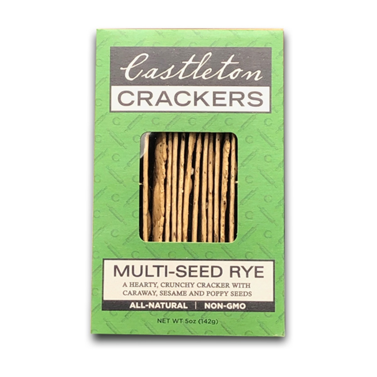 slide 1 of 1, Castleton Crackers Multiseed Rye Crackers, 5 oz