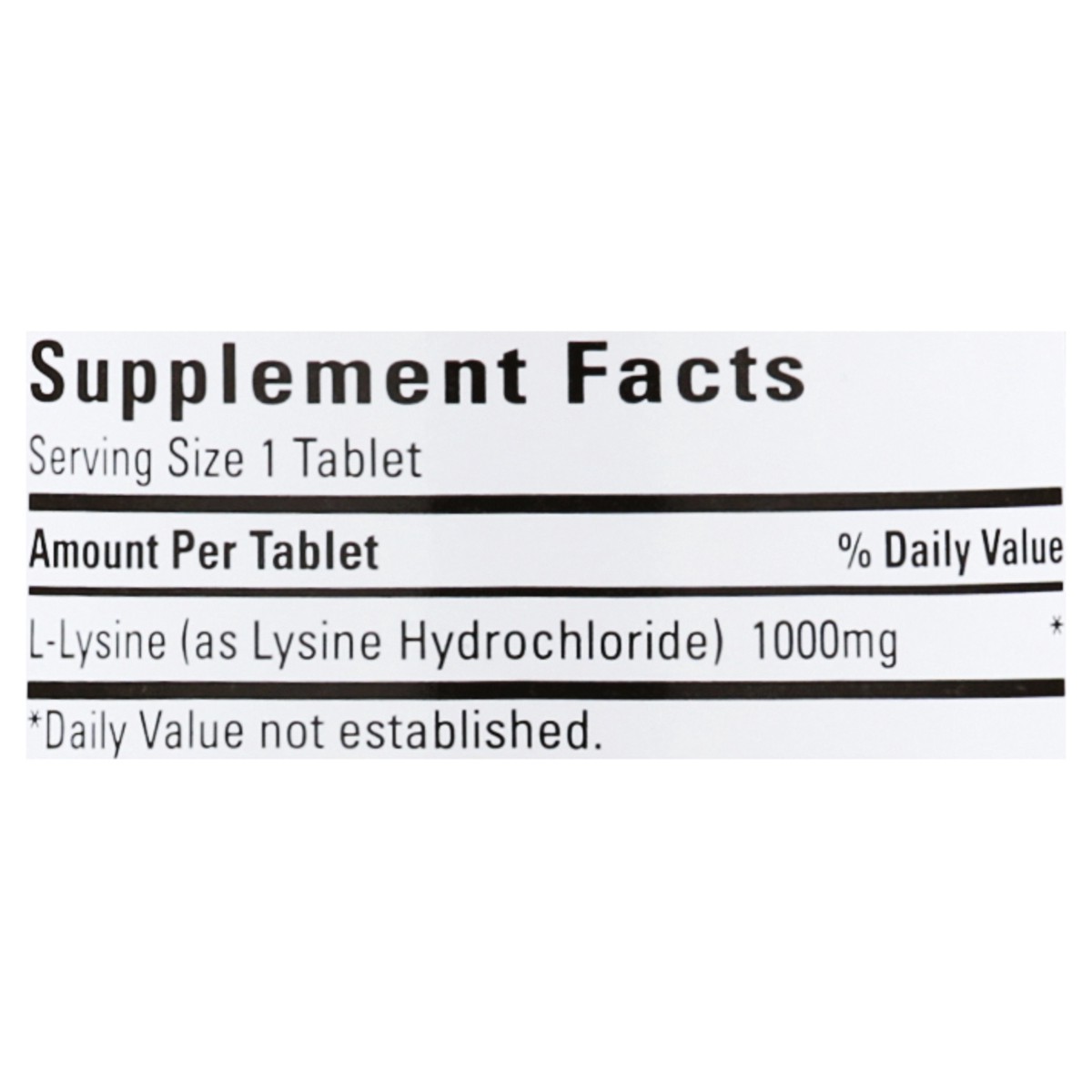 slide 2 of 12, Nature Made L-Lysine 1000 mg, Dietary Supplement, 60 Tablets, 60 Day Supply, 60 ct