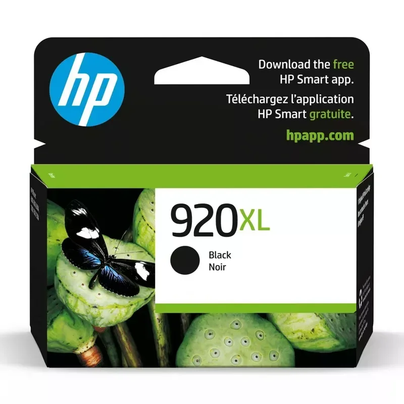 slide 1 of 12, HP Inc. 920XL High Yield Single Ink Cartridge - Black (HEWCD975AN), 1 ct