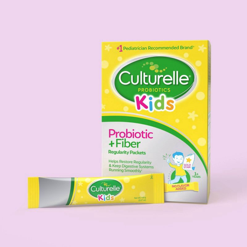 slide 2 of 7, Culturelle Kids Probiotics Regularity Gentle-Go Formula Packets, 24 ct