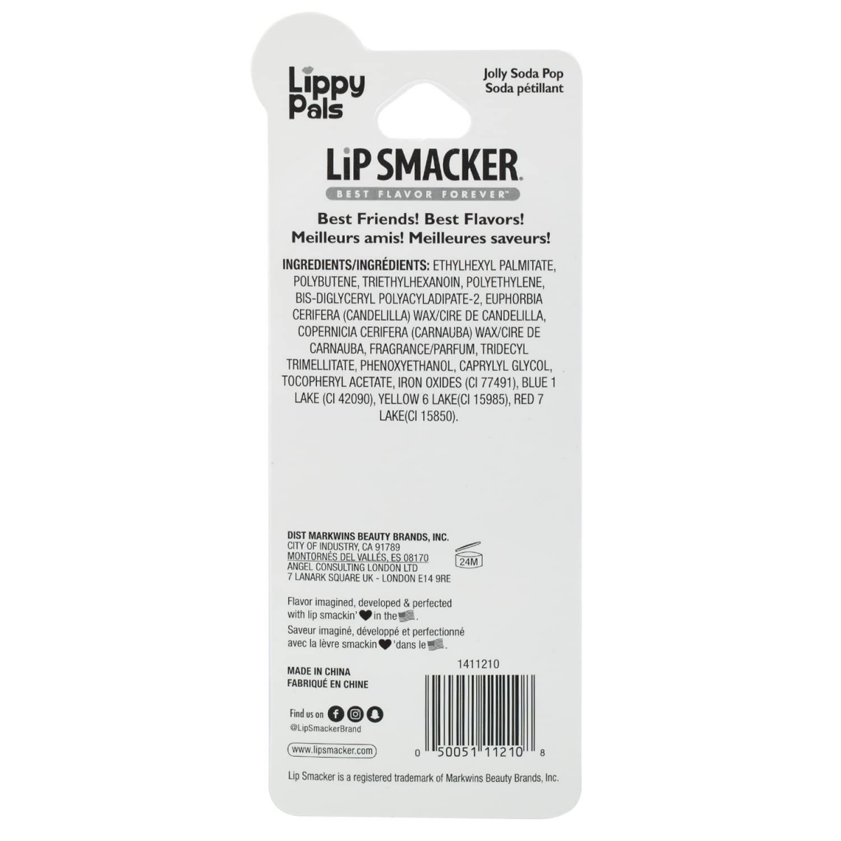 slide 5 of 5, Lip Smacker Reindeer Lippy Pals Lip Balm, 0.14 oz