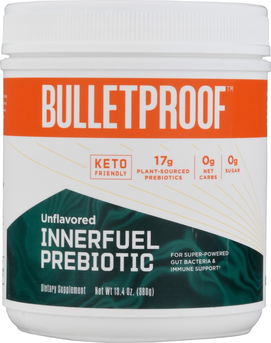 slide 4 of 13, Bulletproof Unflavored InnerFuel Prebiotic 13.4 oz, 6 oz