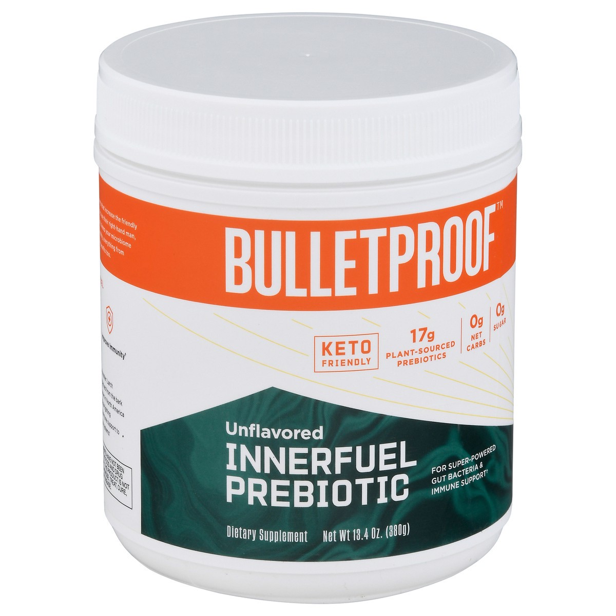 slide 6 of 13, Bulletproof Unflavored InnerFuel Prebiotic 13.4 oz, 6 oz