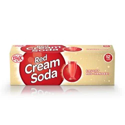Big K Red Cream Soda - 12 ct; 12 fl oz - 12 ct; 12 fl oz