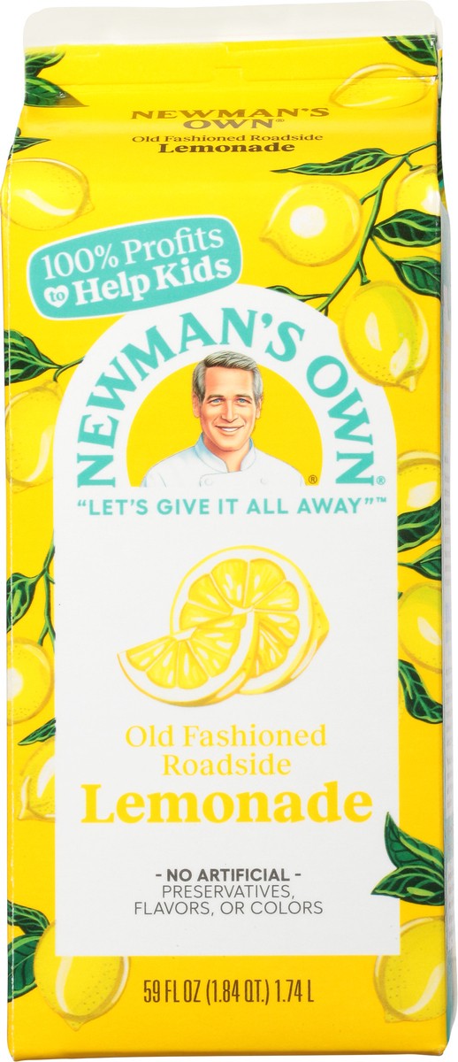 slide 7 of 9, Newman's Own Refrig Old Fash Lemonade 15% - 59 fl oz, 59 fl oz