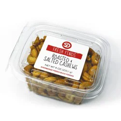 Dierbergs Roasted & Salted Cashews - 9 oz