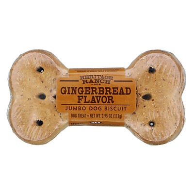 slide 1 of 1, H-E-B Heritage Ranch Gingerbread Jumbo Biscuits, 3.95 oz