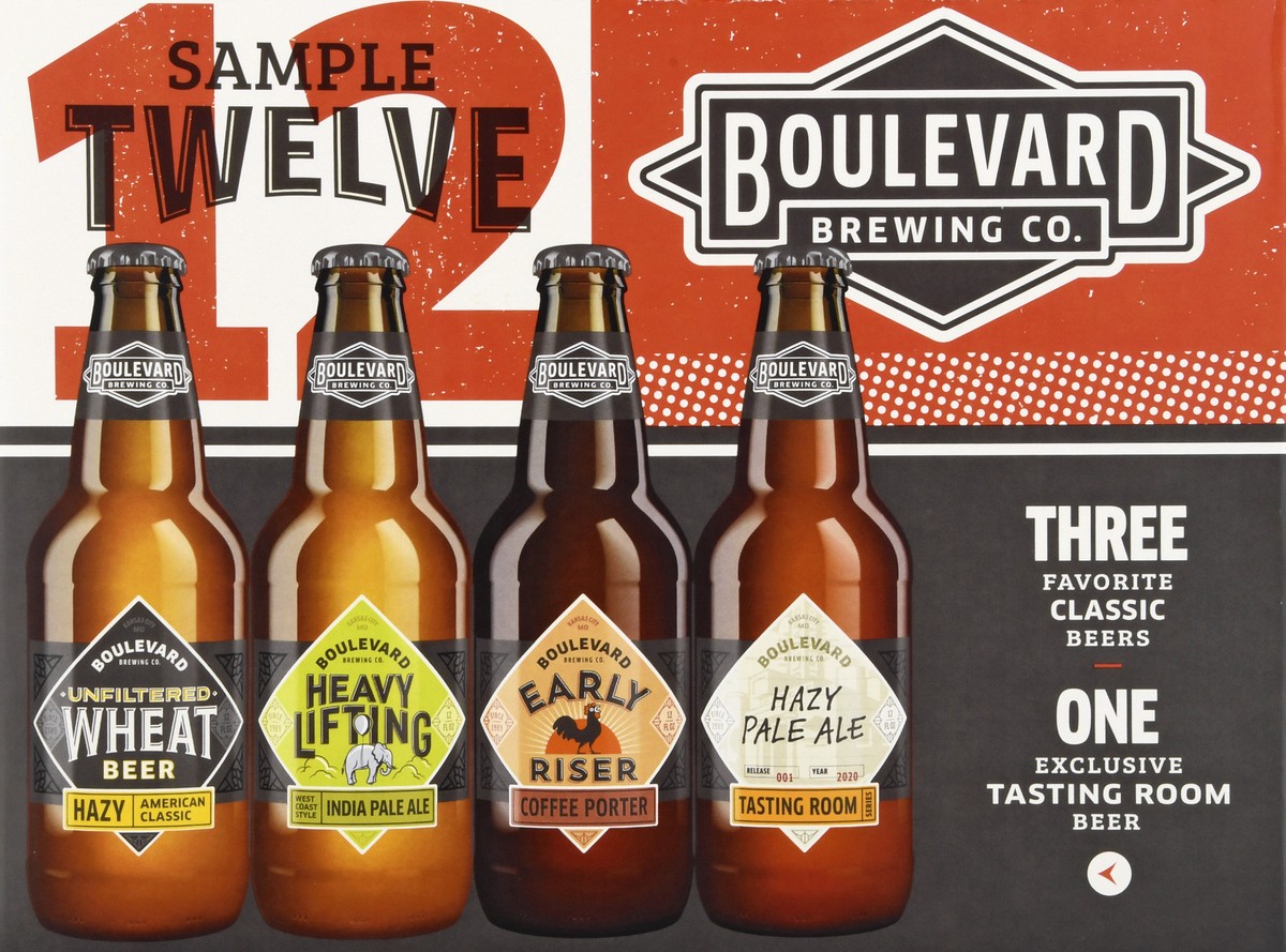 slide 3 of 10, Boulevard Brewing Co Variety Pack, 12 ct; 12 fl oz