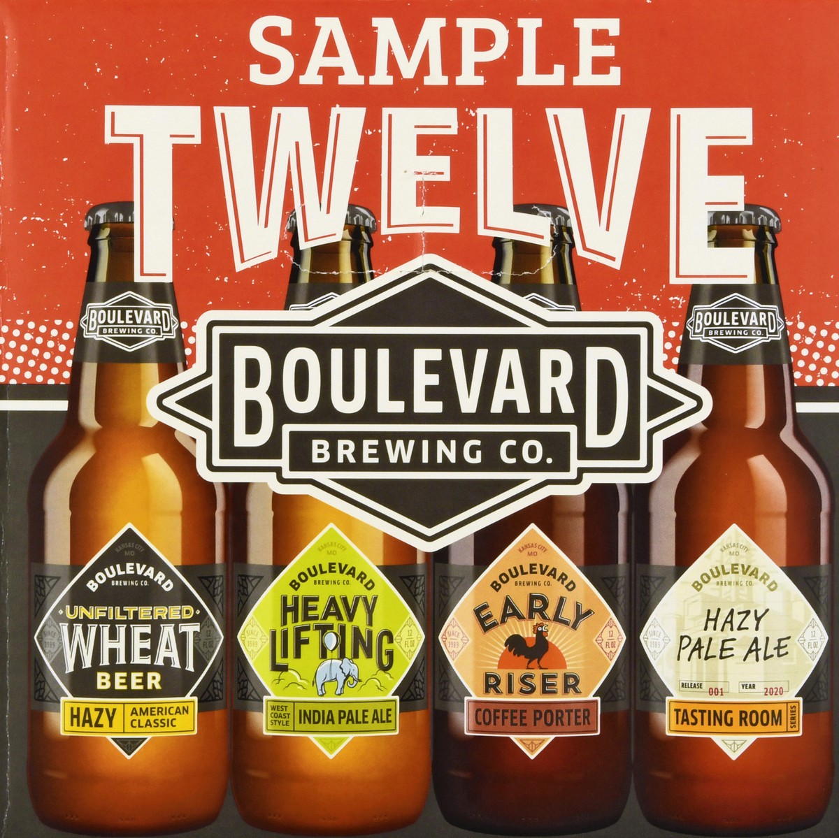 slide 4 of 10, Boulevard Brewing Co Variety Pack, 12 ct; 12 fl oz