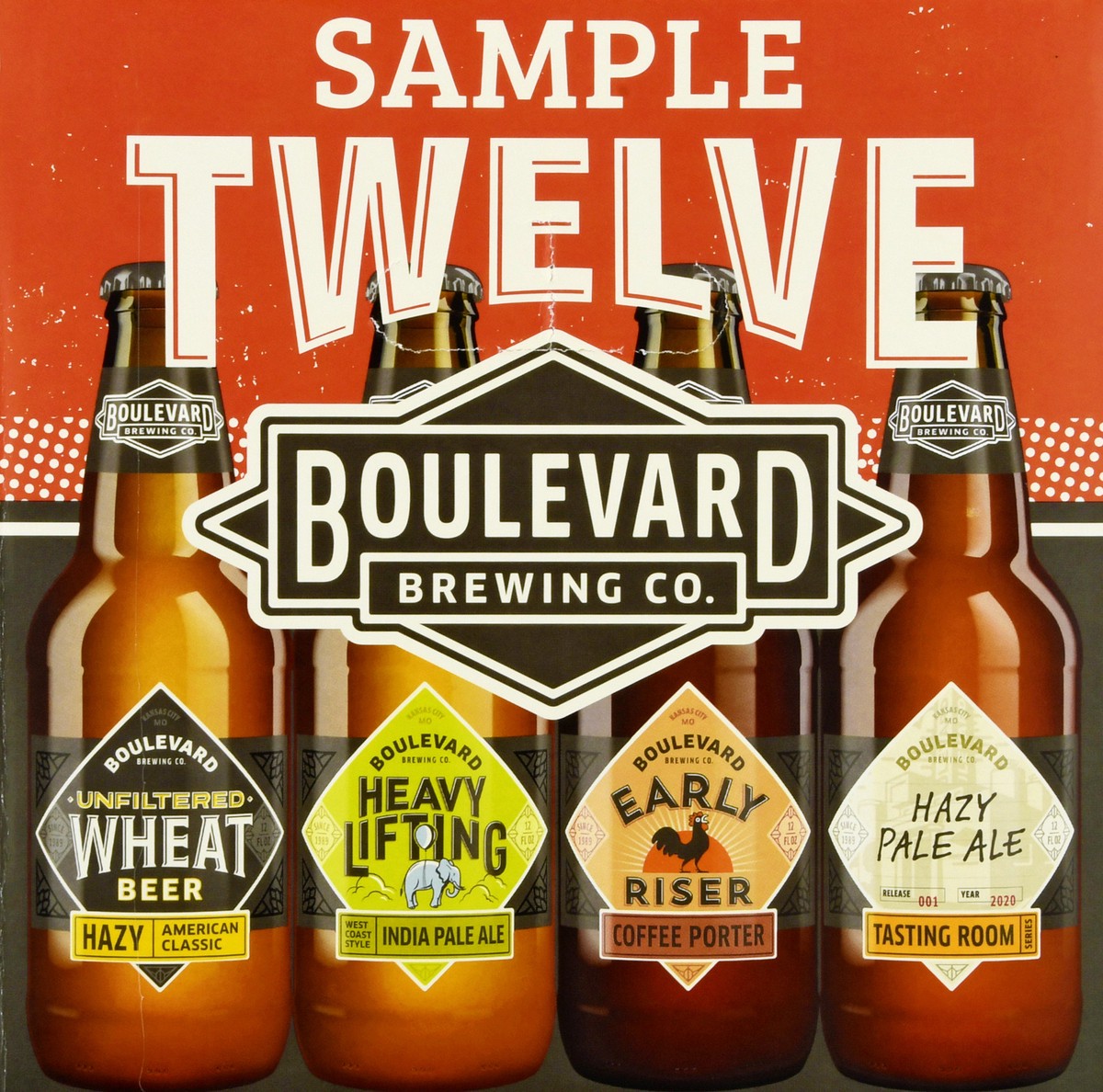 slide 5 of 10, Boulevard Brewing Co Variety Pack, 12 ct; 12 fl oz