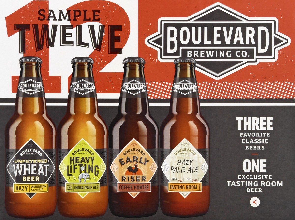 slide 6 of 10, Boulevard Brewing Co Variety Pack, 12 ct; 12 fl oz