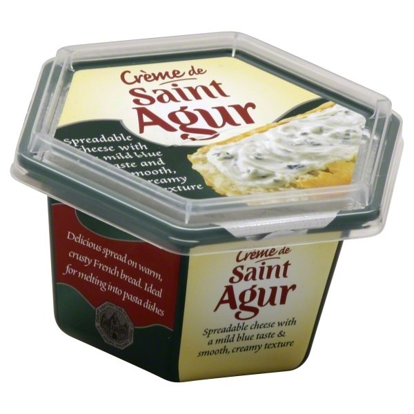 slide 1 of 1, Saint Agur Spreadable Cheese, Blue Cheese, 5.3 oz