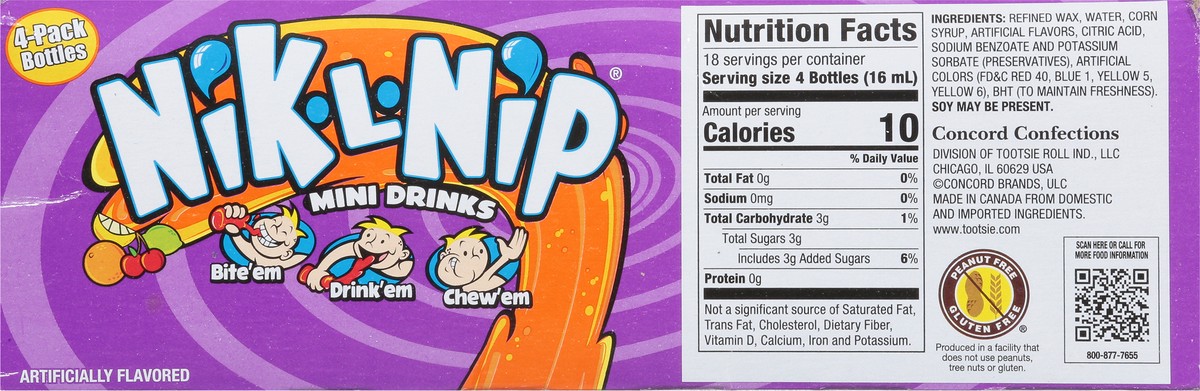 slide 11 of 13, Nik-L-Nip Wax Bottles, 25 oz