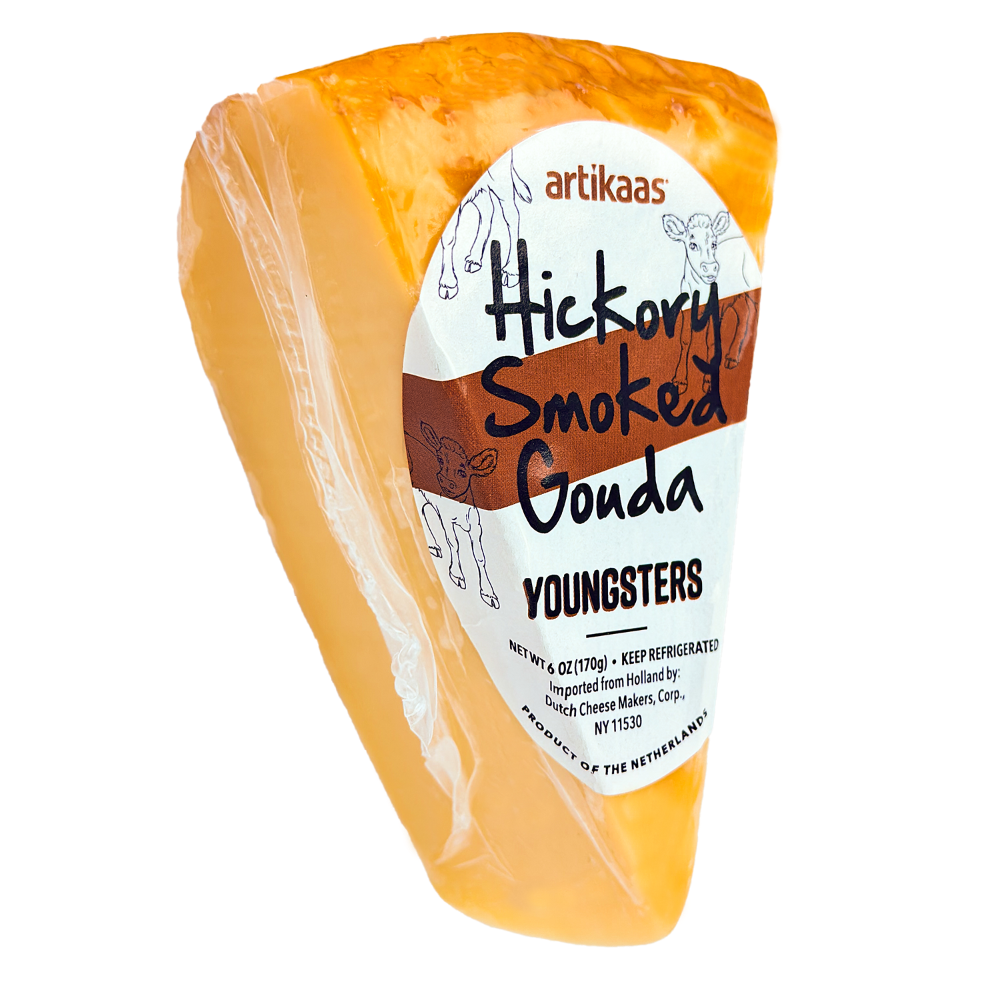 slide 1 of 2, Artikaas Youngsters Hickory Smoked Gouda Cheese, 6 oz