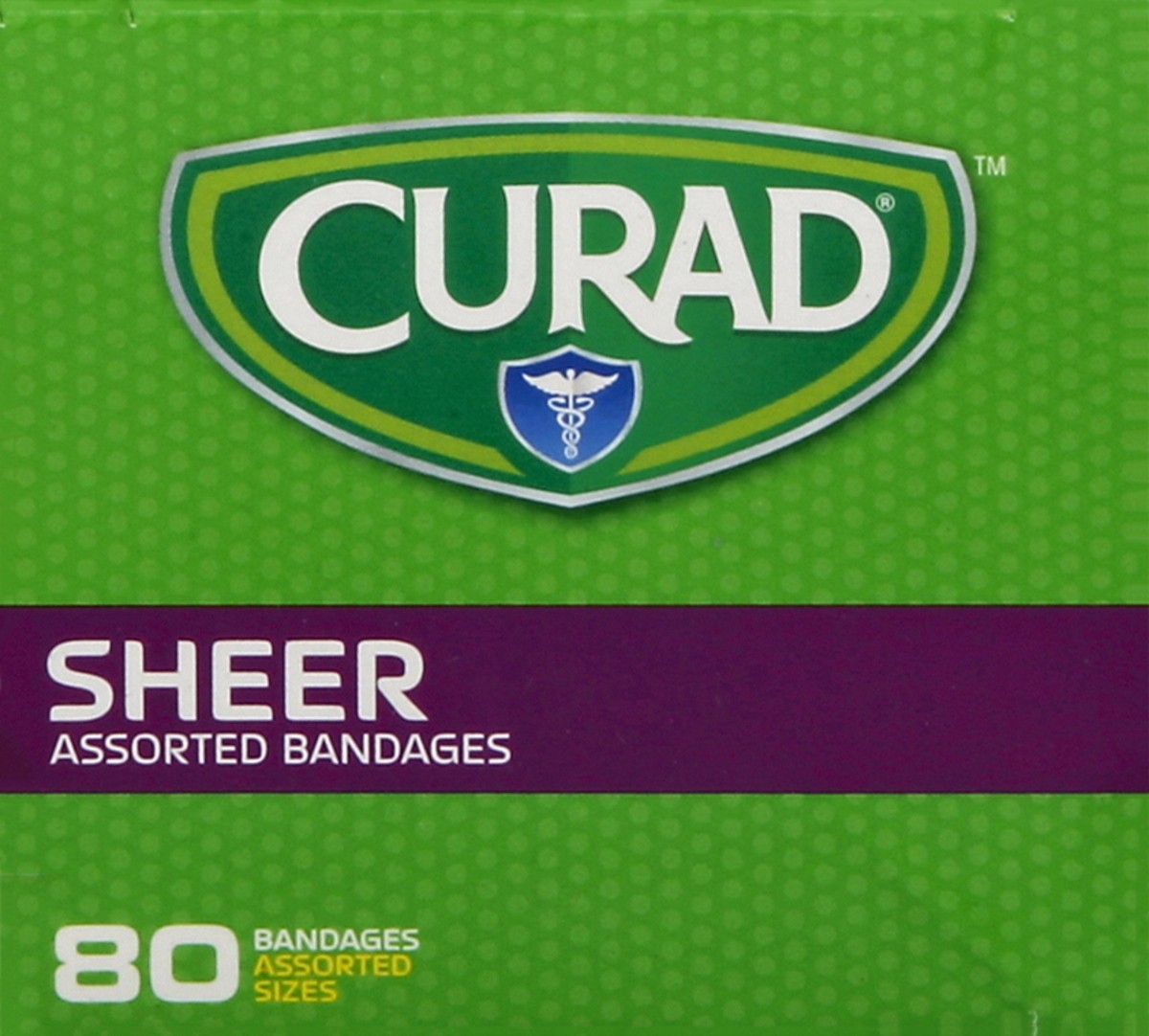 slide 2 of 4, Curad Asst Bandages Shear, 80 ct