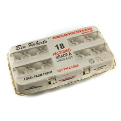 Ben Roberts Pasture Raised Grade A Large Egg