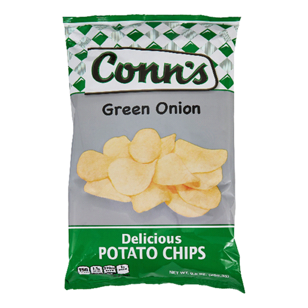 Conn's Potato Chips Green Onion 9 oz Shipt