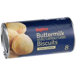 Hy-vee Buttermilk Flavored Flaky Jumbos Biscuits