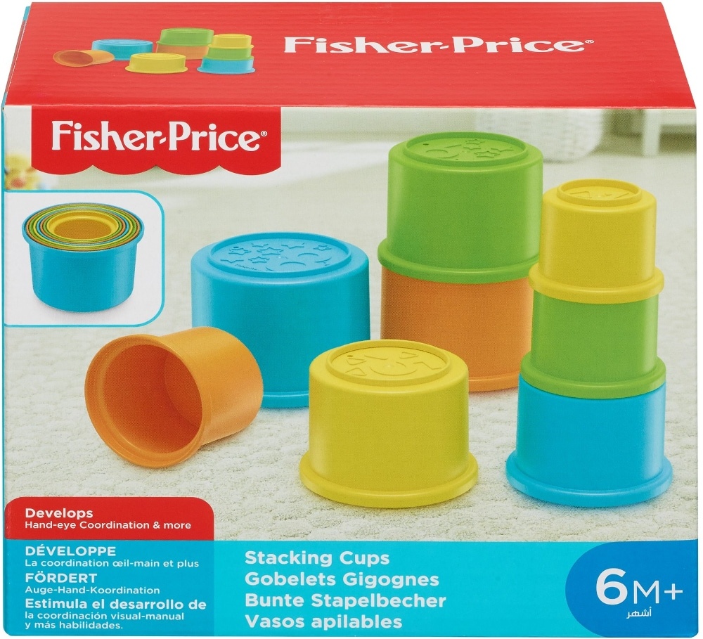 slide 1 of 1, Fisher-Price Stacking Cups, 1 ct