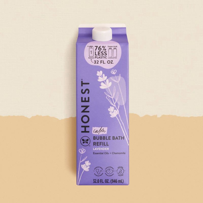 slide 4 of 11, The Honest Company Calm Bubble Bath Refill - Lavender - 32 fl oz, 32 oz
