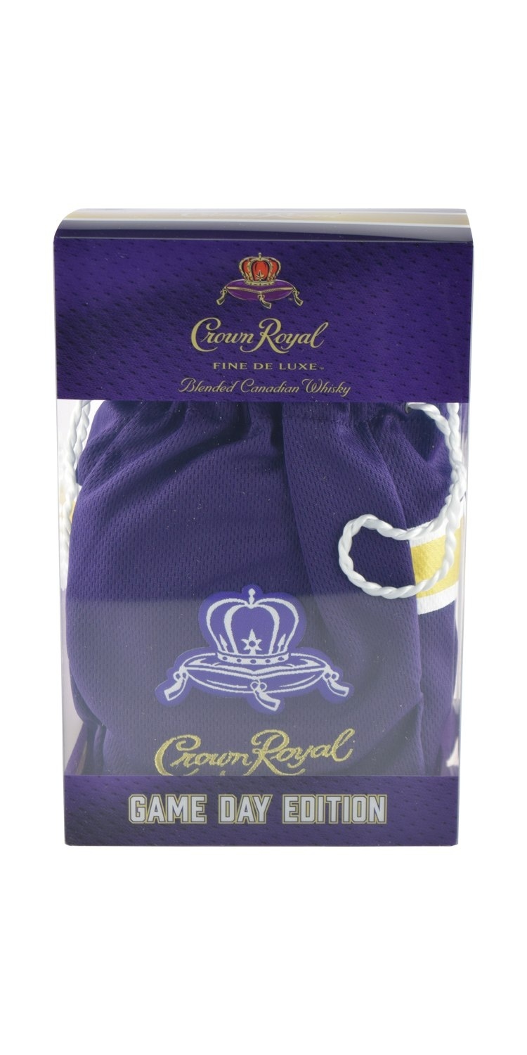 slide 1 of 1, Crown Royal Canadian Whiskey Game Day Edition, 750 ml