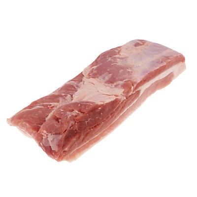slide 1 of 1, H-E-B Natural Pork Belly, per lb