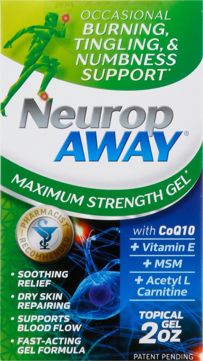 slide 8 of 13, NeuropAWAY Maximum Strength Topical Gel 2 oz, 2 oz