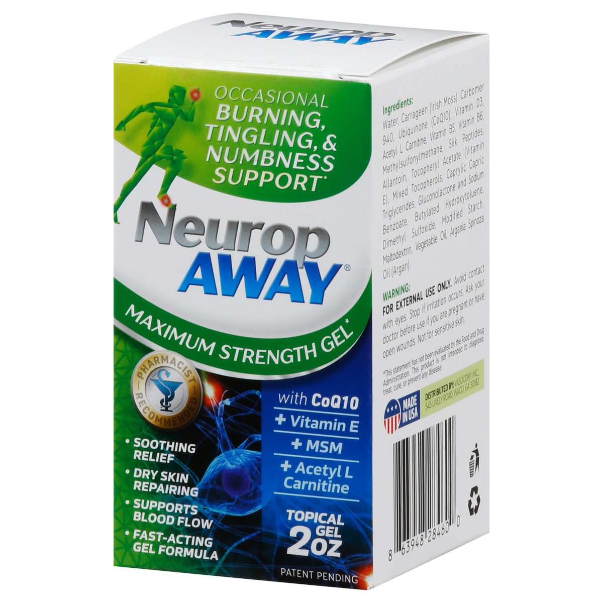 slide 5 of 13, NeuropAWAY Maximum Strength Topical Gel 2 oz, 2 oz