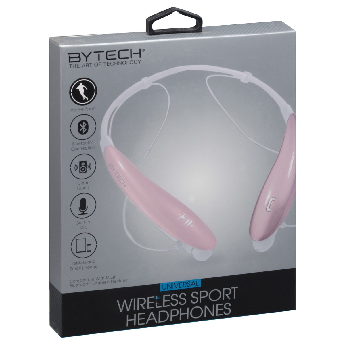 slide 1 of 12, Bytech Universal Sport Wireless Headphones 1 ea, 1 ea