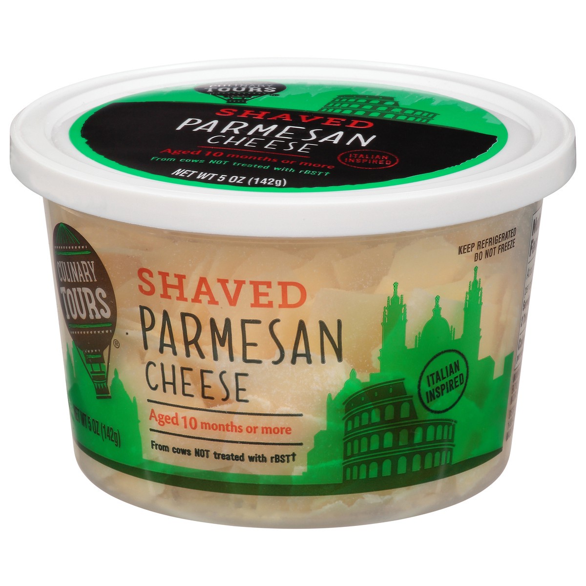 slide 3 of 9, Culinary Tours Parmesan Shaved Cheese 5 oz, 5 oz