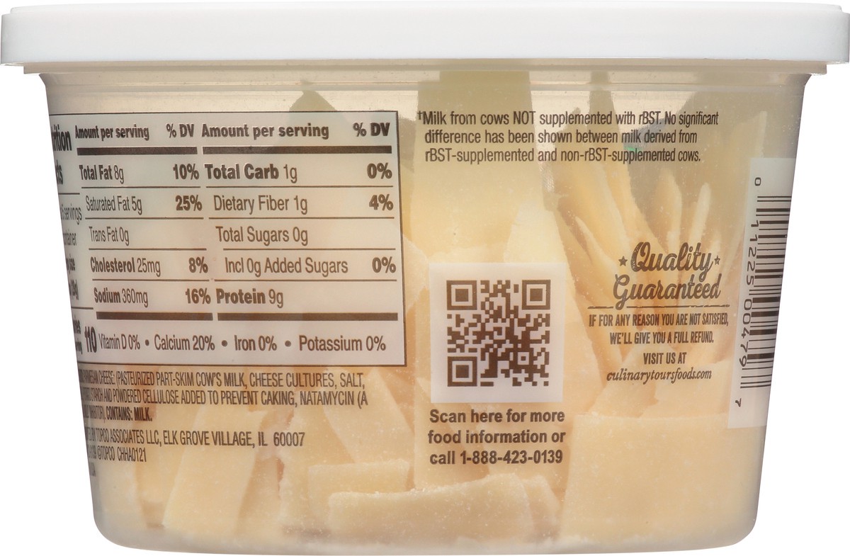 slide 2 of 9, Culinary Tours Parmesan Shaved Cheese 5 oz, 5 oz