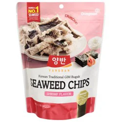 Yangban Shrimp Flavor Seaweed Chips 1.76 oz