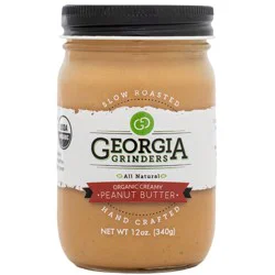 Georgia Grinders Organic Creamy Peanut Butter