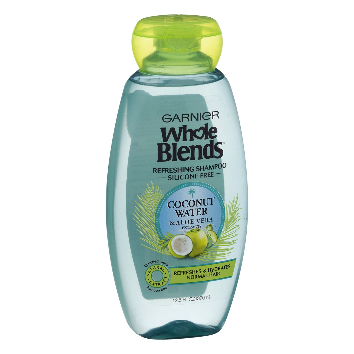 slide 11 of 11, Garnier Whole Blends Hydrating Shampoo With Coconut Water & Aloe Vera Extracts, 12.5 oz