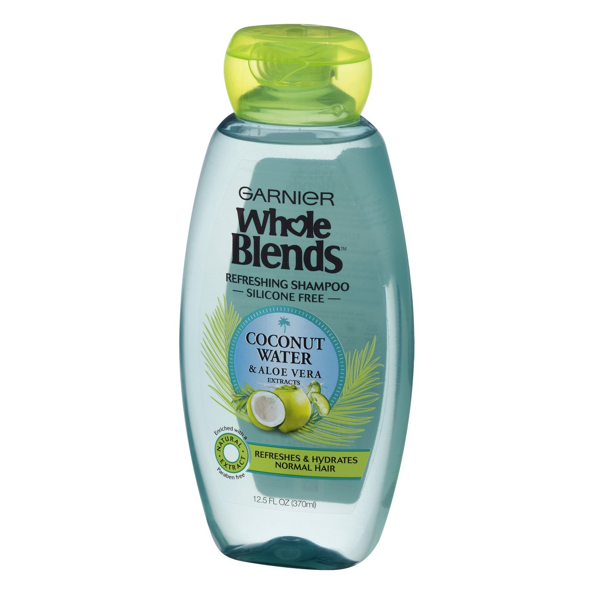 slide 6 of 11, Garnier Whole Blends Hydrating Shampoo With Coconut Water & Aloe Vera Extracts, 12.5 oz