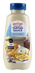 Giant Eagle Tartar Sauce, Squeezable