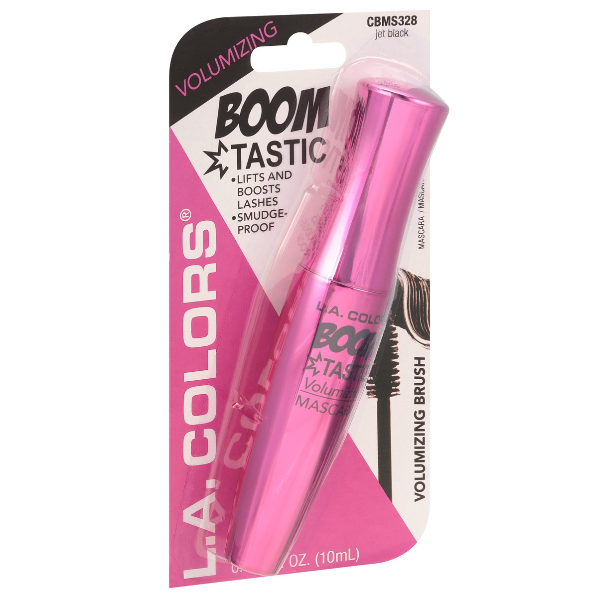 slide 2 of 10, L.A. Colors CBMS328 Jet Black Boomtastic Volumizing Mascara 0.33 fl oz, 1 ct