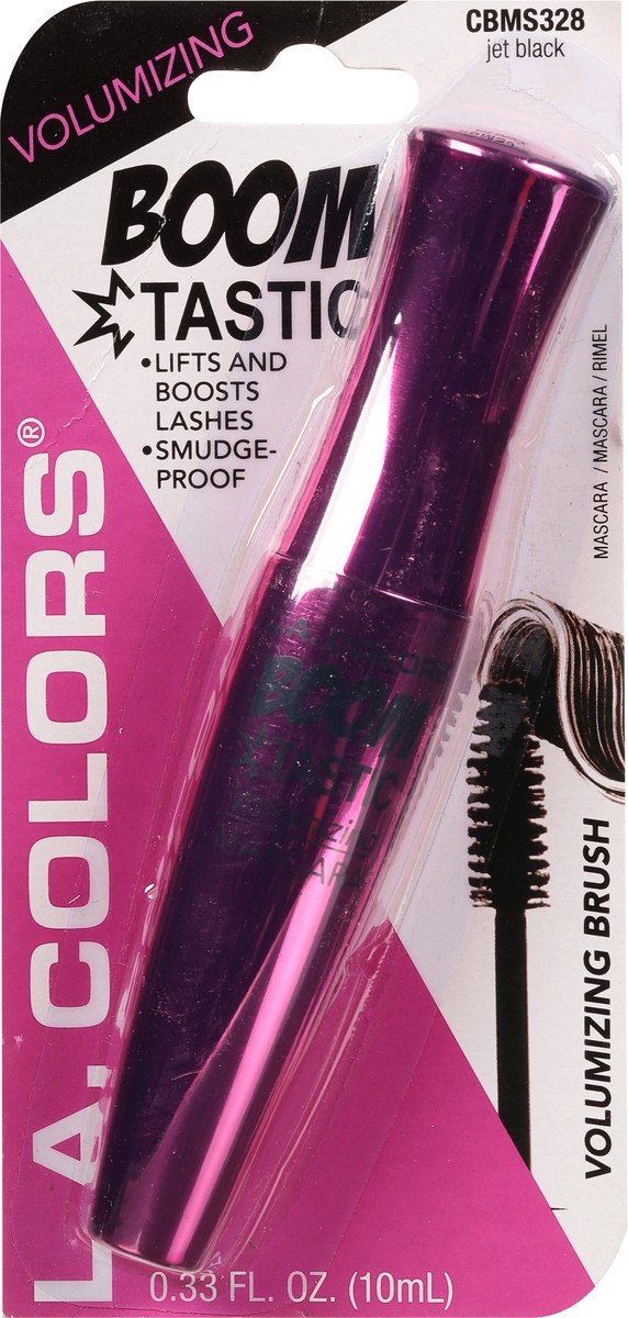slide 8 of 10, L.A. Colors CBMS328 Jet Black Boomtastic Volumizing Mascara 0.33 fl oz, 1 ct