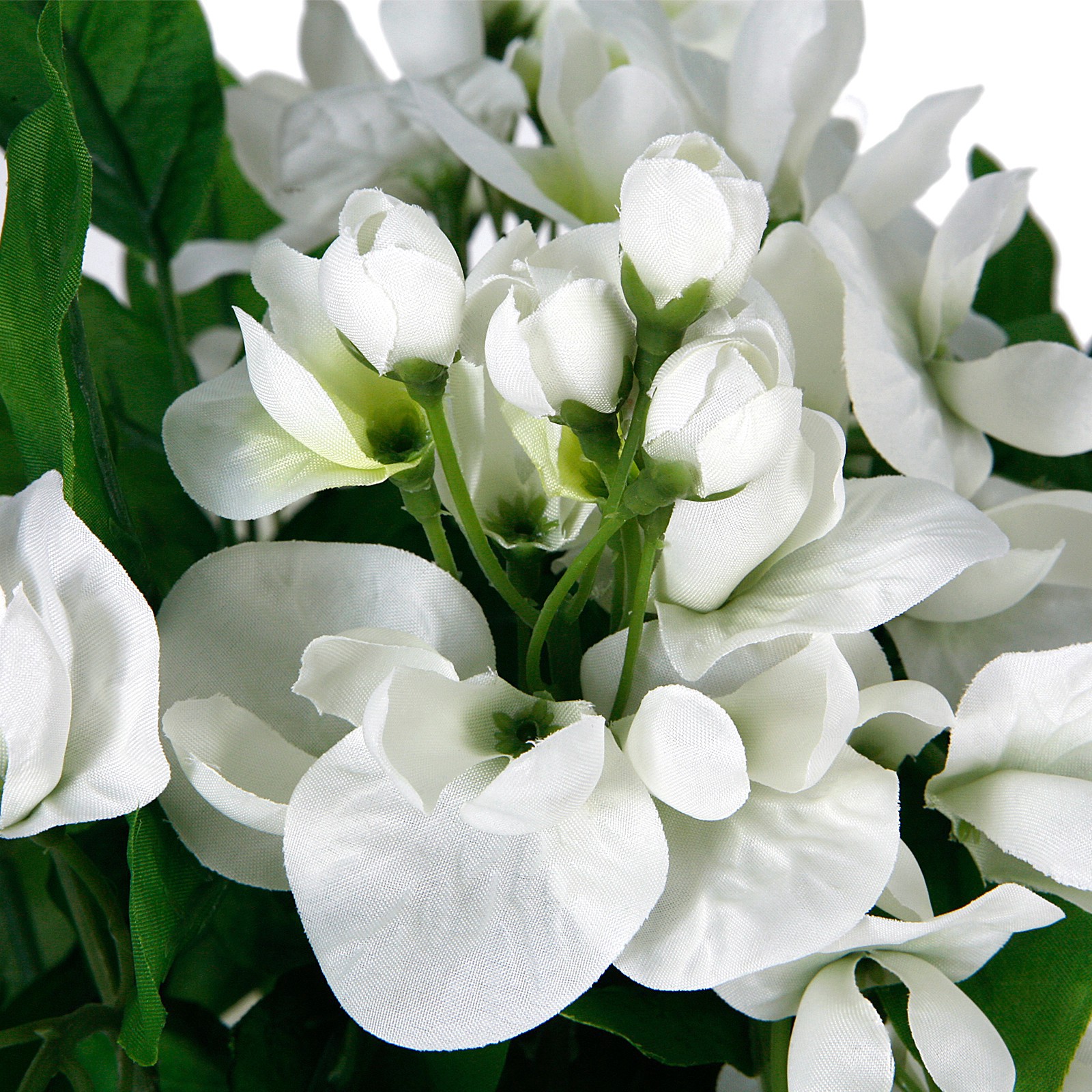 slide 2 of 4, 17" White Wisteria Bush By Ashland, 9 in x 9 in x 17 in