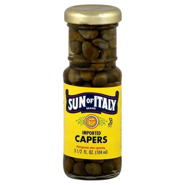 slide 1 of 1, Sun of Italy Imported Capers, 3.5 oz