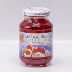 Sunny Select Maraschino Cherries With Stems