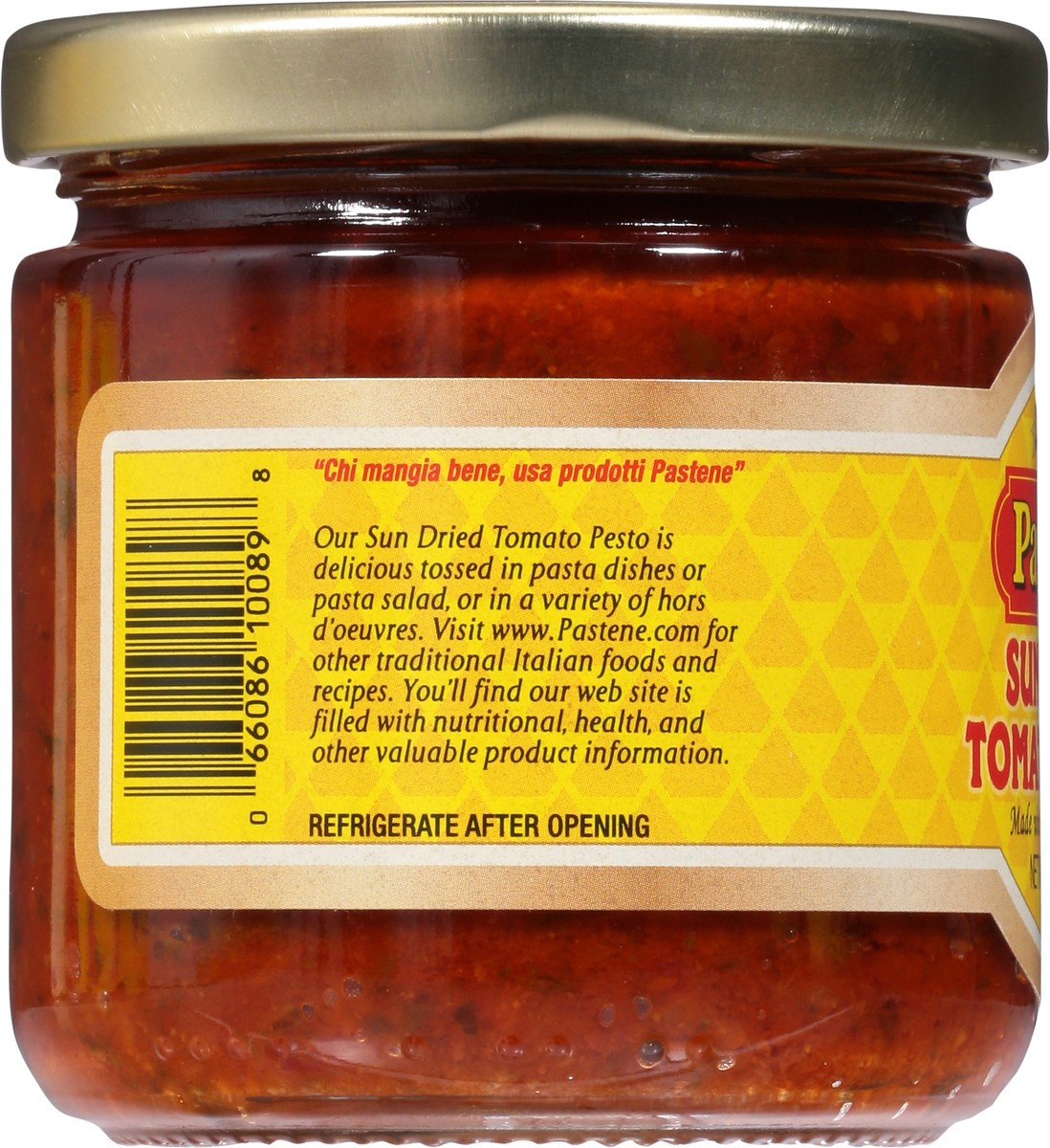 slide 2 of 14, Pastene Sauce Pesto Sun Dried Tomato, 6.5 oz