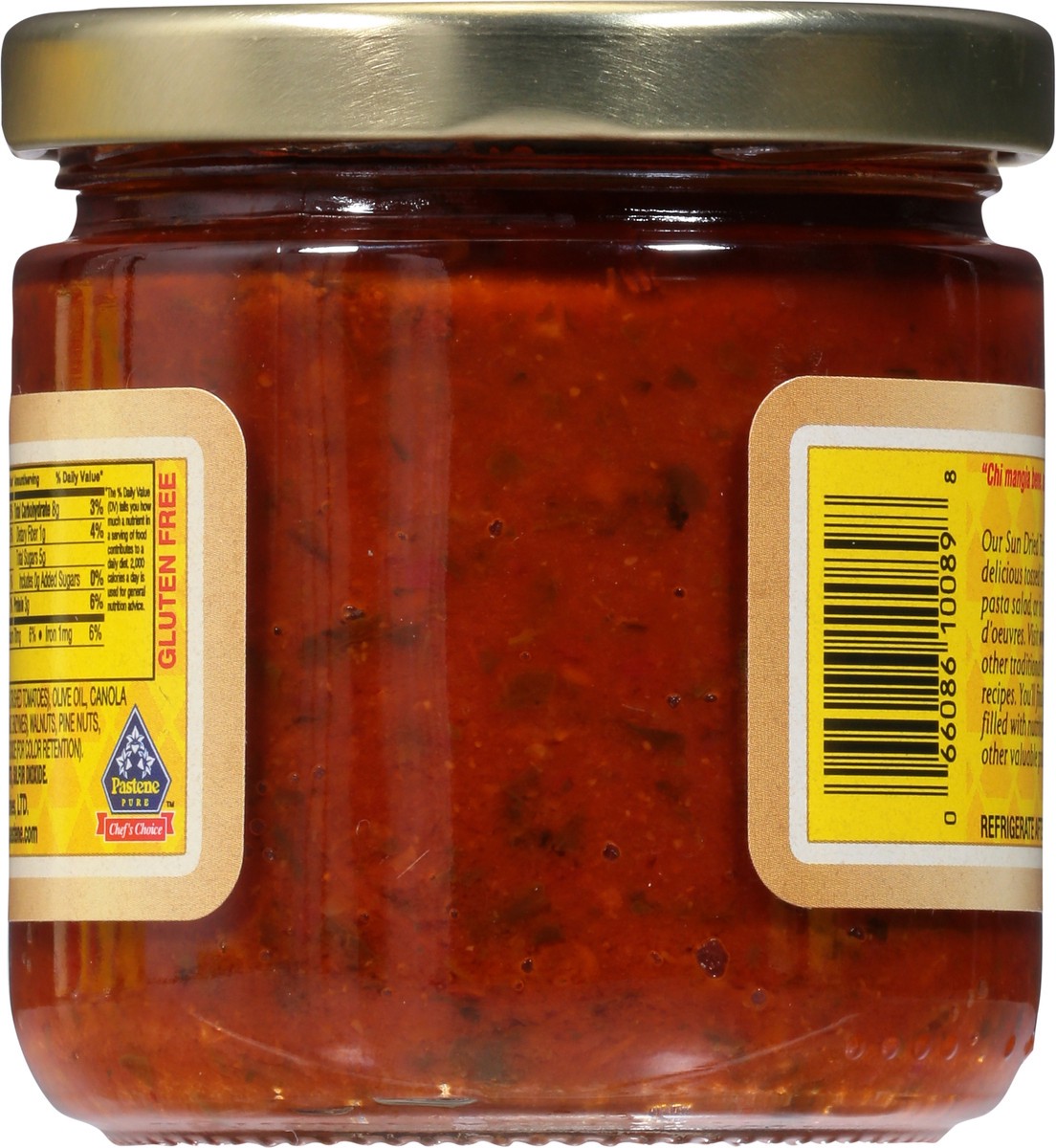 slide 7 of 14, Pastene Sauce Pesto Sun Dried Tomato, 6.5 oz