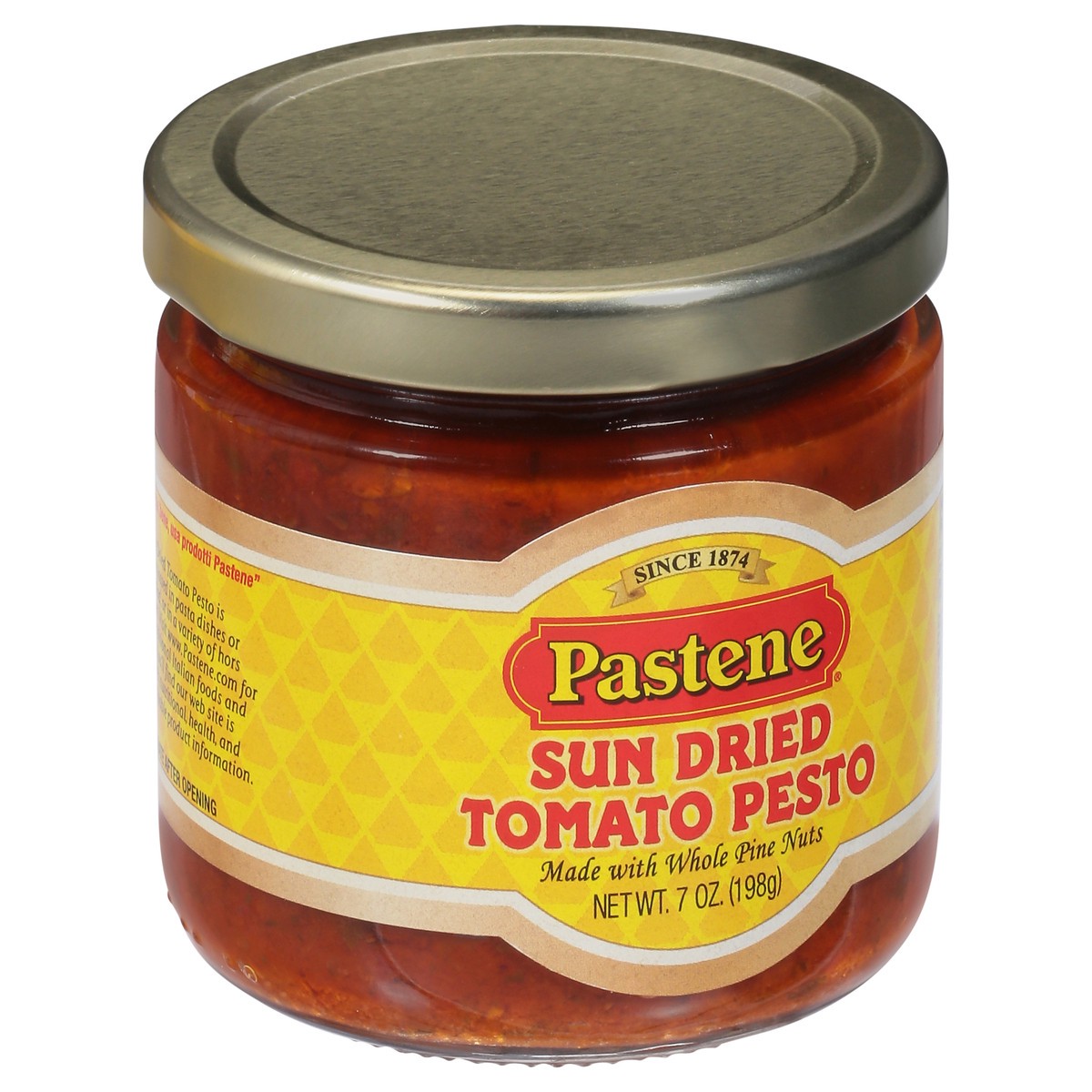 slide 14 of 14, Pastene Sauce Pesto Sun Dried Tomato, 6.5 oz