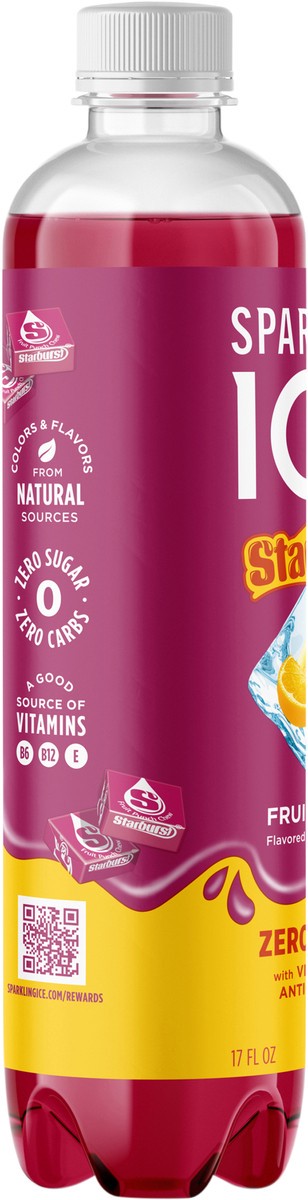 slide 10 of 12, Sparkling ICE STARBURST Fruit Punch 17oz Bottle, 17 fl oz