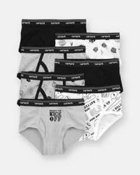Carter's Boys 7-Pack Sports Print Brief Underwear